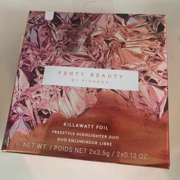 FENTY BEAUTY by Rihanna KILLAWATT FOIL Freestyle Highlighter Duo POOLSIDE NIB - Picture 2 of 3